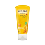 WELEDA vaikiškas šampūnas ir kūno prausiklis su medetkomis CALENDULA BABY, 200 ml
