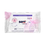 SENI CARE drėgnos servetėlės intymiai higienai INTI+, 20 vnt.