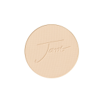 JANE IREDALE presuotos mineralinės pudros papildymas WARM SILK, SPF 20, 1 vnt., 9.9 g