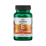 SWANSON VITAMINAS E, 100 minkštų kapsulių