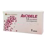 AVODELE, 1,5 mg tabletės, Tabletės, N1