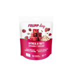 YUMYUM liofilizuotų aviečių ir saulėgrąžų kubeliai su avižomis FRUPP DAY, 25 g