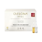 CRESCINA ampulių kompleksas vyrų plaukų slinkimo stabdymui ir plaukų atauginimui TRANSDERMIC COMPLETE TREATMENT HFSC 500 (10 + 10), 20 ampulių