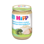 HiPP brokolių su ryžiais ir triušiena tyrė, nuo 8 mėn., 220 g