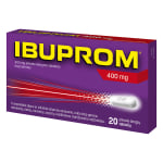 IBUPROM, 400mg, plėvele dengtos tabletės, N20