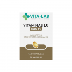 VITA-LAB Vitaminas D3 4000 TV, 30 kapsulių