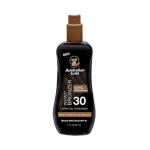 AUSTRALIAN GOLD apsauginis purškiamasis kūno pienelis nuo saulės su bronzantais, SPF 30, 237 ml