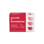 KALIUM + MAGNESIUM + (B1), 60 kietų kapsulių