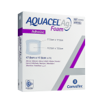 AQUACEL AG FOAM lipnus silikoninis tvarstis CONVATEC, 17,5  x 17,5 cm, 10 vnt.