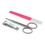 BABYONO COSMETIC manikiūro rinkinys, rožinė spalva, 1 vnt.