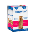 SUPPORTAN DRINK, nuo 3 m., kapučino skonio, 1,5 kcal / ml, 200 ml, 4 buteliukai