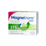 MAGNETRANS DIRECT, 375 mg, citrinų ir greipfrutų skonio granulės, 20 paketėlių