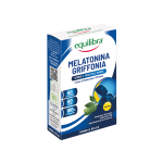EQUILIBRA maisto papildas miegui ir ramybei MELATONIN + GRIFFONIA, 60 tablečių