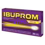 IBUPROM, 200mg, dengtos tabletės, N20