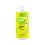 KILIG plaukus stiprinantis šampūnas su vitaminų kompleksu VITAMIN BOMB, 400 ml