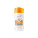 EUCERIN atspalvį suteikiantis ypač lengvas veido fluidas nuo saulės SUN HYFRO PROTECT SPF 50+, 50 ml