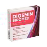 DIOSMIN SIROMED, 500mg, plėvele dengtos tabletės, N30