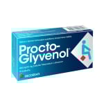 PROCTO-GLYVENOL, 400mg/40mg, Žvakutės, N10
