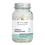 D-LAB maisto papildas virškinimo sistemai ir mikrofloros palaikymui ABSOLU PROBIOPURE, 28 Kapsulės