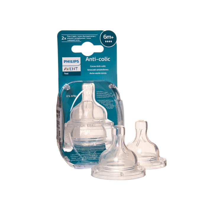 PHILIPS AVENT silikoninis žindukas ANTI-COLIC (1/340