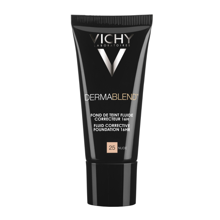 VICHY skystas makiažo pagrindas DERMABLEND 25, SPF 35, 30 ml |  eurovaistine.lt