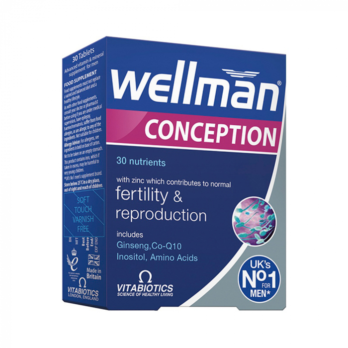 WELLMAN CONCEPTION, 30 tablečių eurovaistine.lt