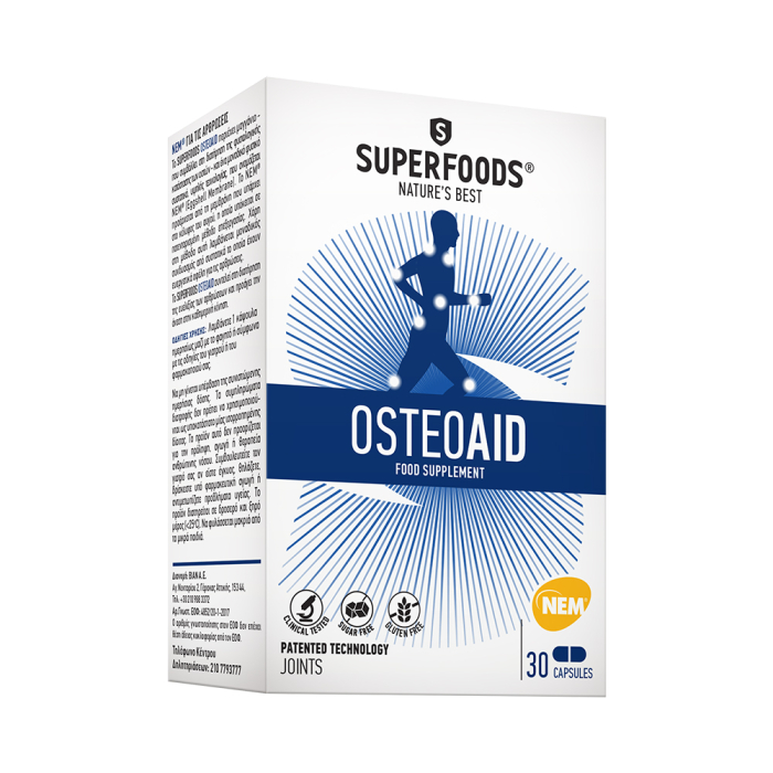 SUPERFOODS OSTEOAID, 30 kapsulių eurovaistine.lt