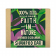 FAITH IN NATURE kietasis šampūnas su levandų ir pelargonijų aliejais LAVENDER SHAMPOO BAR, 85 g