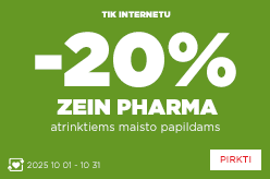 ZEIN PHARMA atrinktiems maisto papildams -20%